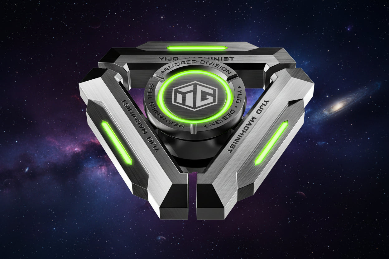 Luminous Metal Fidget Spinner